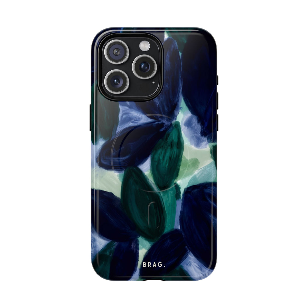 Indigo Garden MagSafe Tough Phone Case — Magnetic Protective Cover