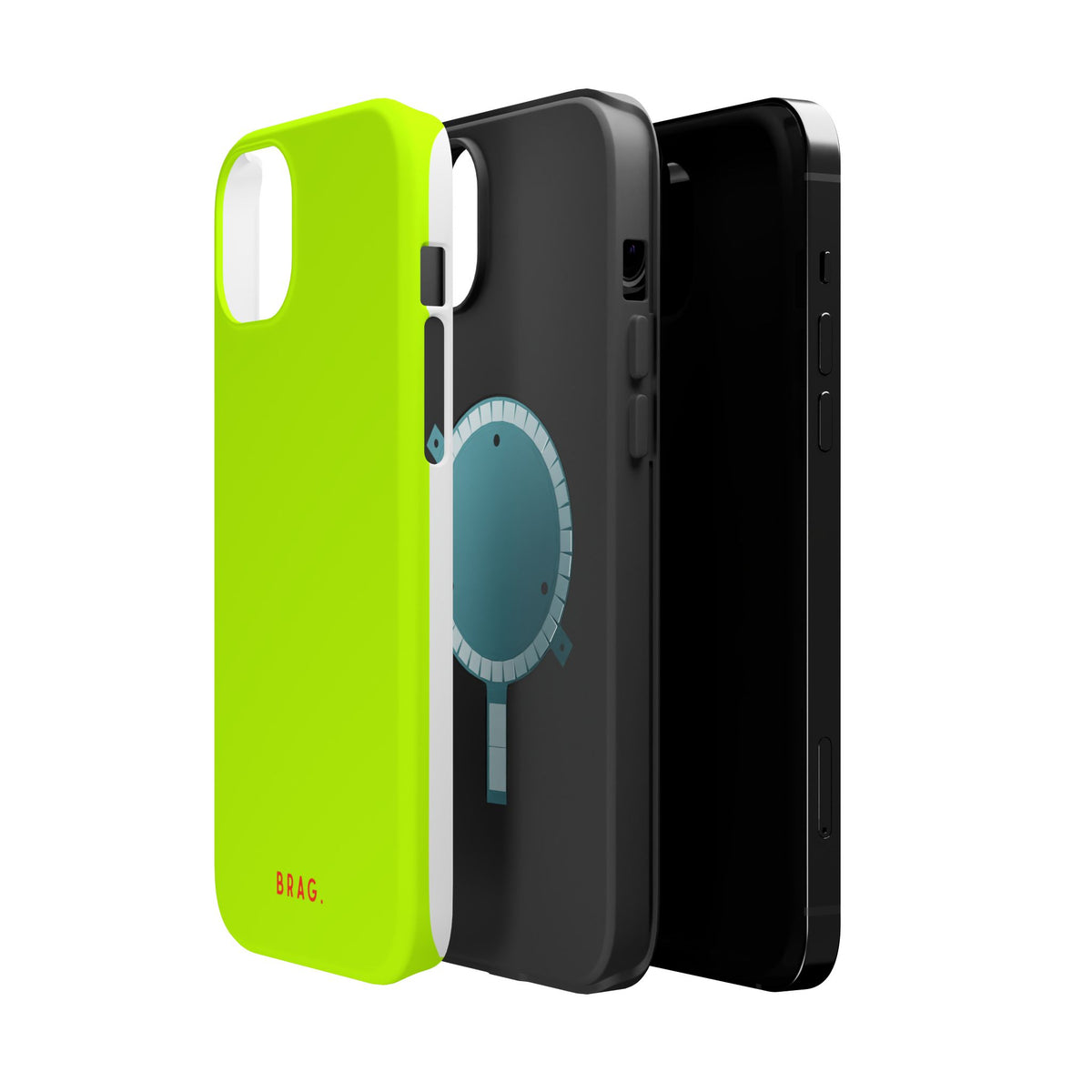 Brag Neon Magnetic Impact-Resistant Phone Case
