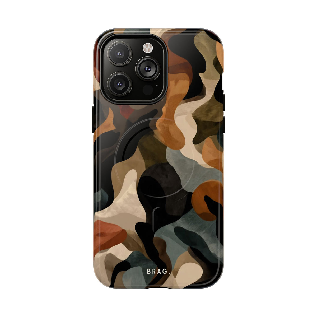 Desert Camo MagSafe Tough Phone Case — Magnetic Protective Cover
