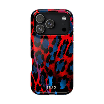 Blue Heat Magnetic Impact-Resistant Phone Case