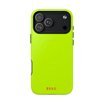 Brag Neon MagSafe Tough Phone Case — Magnetic Protective Cover