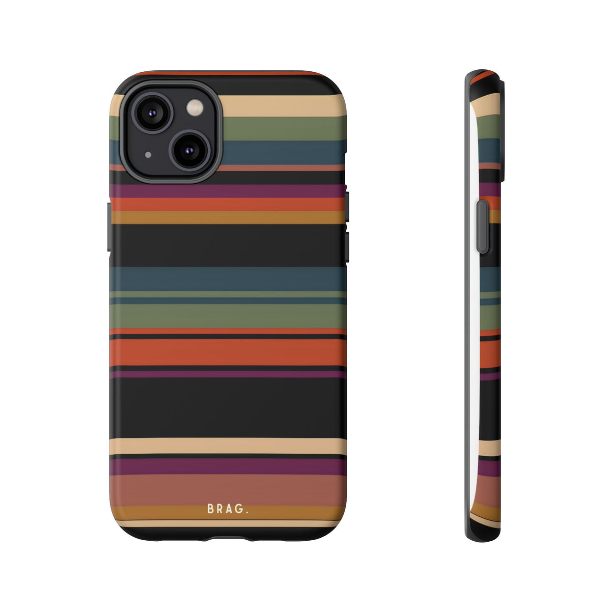 Market Stripe Tough Phone Case – Shockproof Protective iPhone Cover