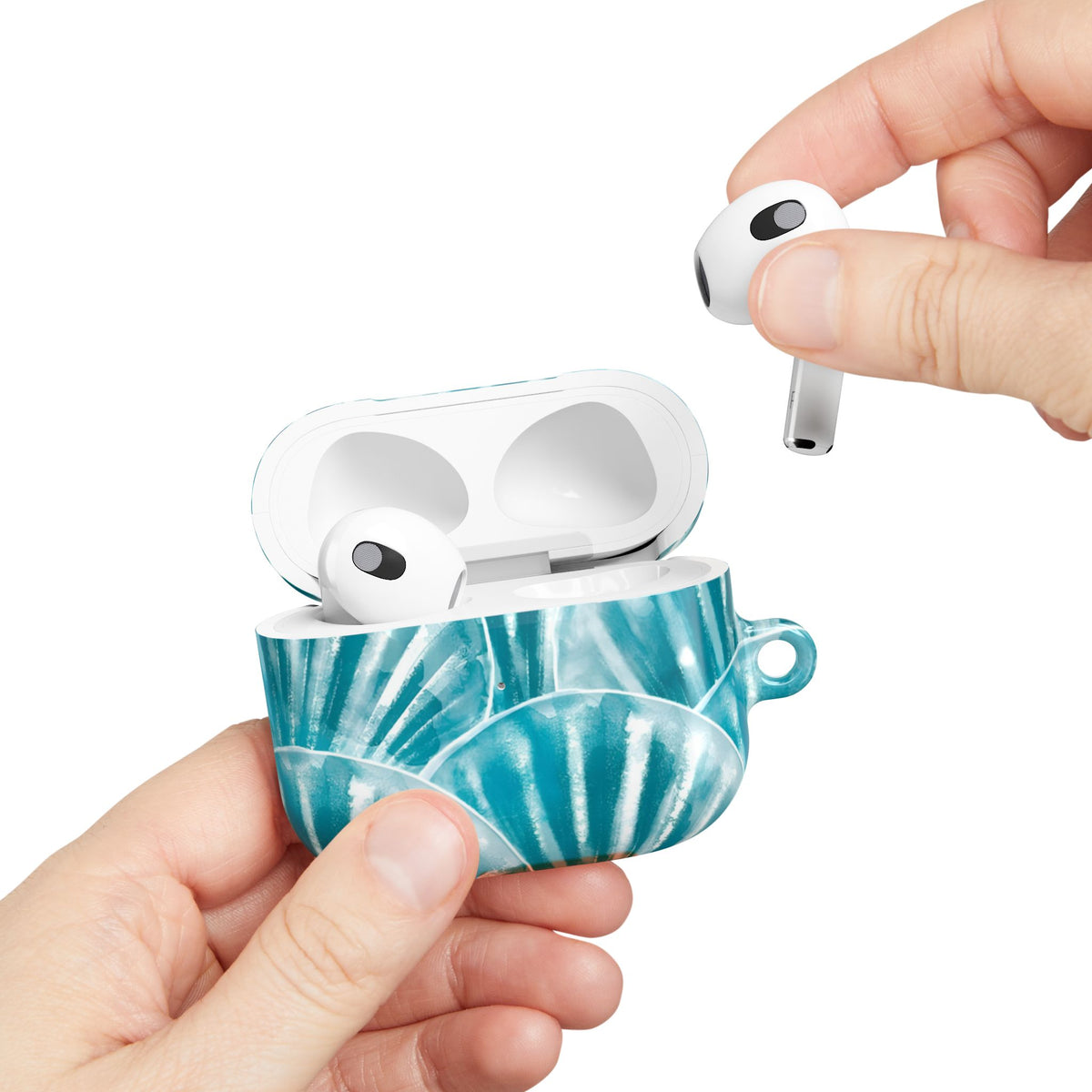 Seafoam AirPod Case – Slim Protective Charging Case