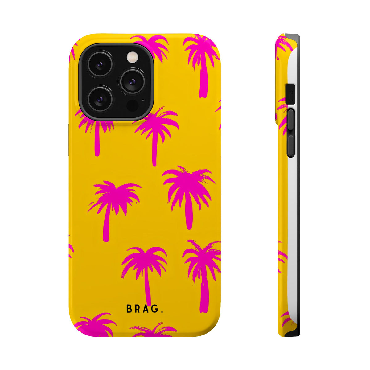 Pink Palms Magnetic Impact-Resistant Phone Case