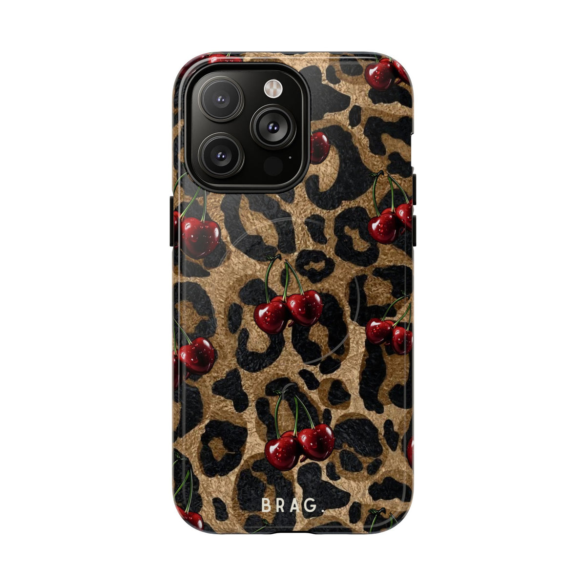 Cherry Hunter MagSafe Tough Phone Case — Magnetic Protective Cover