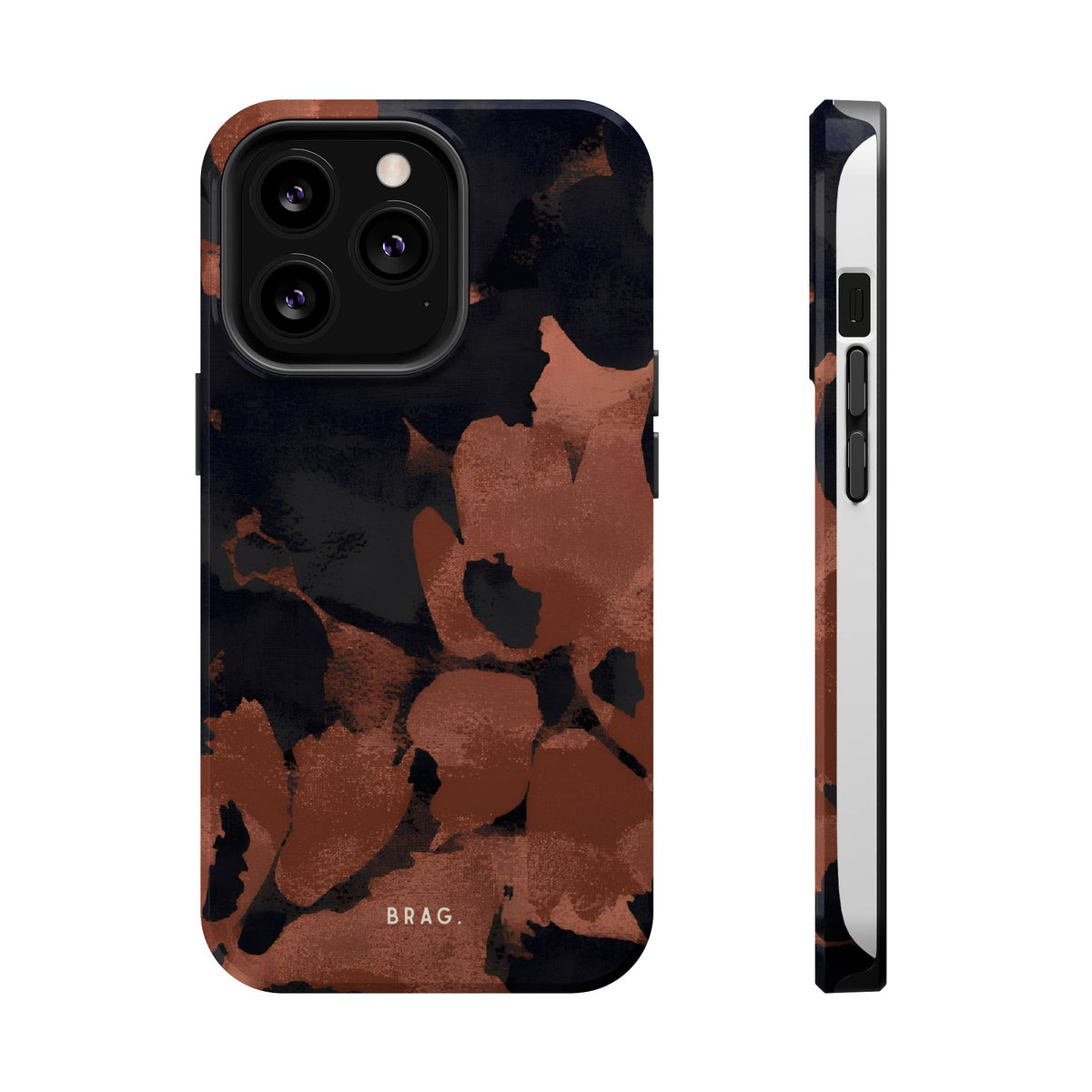 Terracotta Bloom Magnetic Impact-Resistant Phone Case