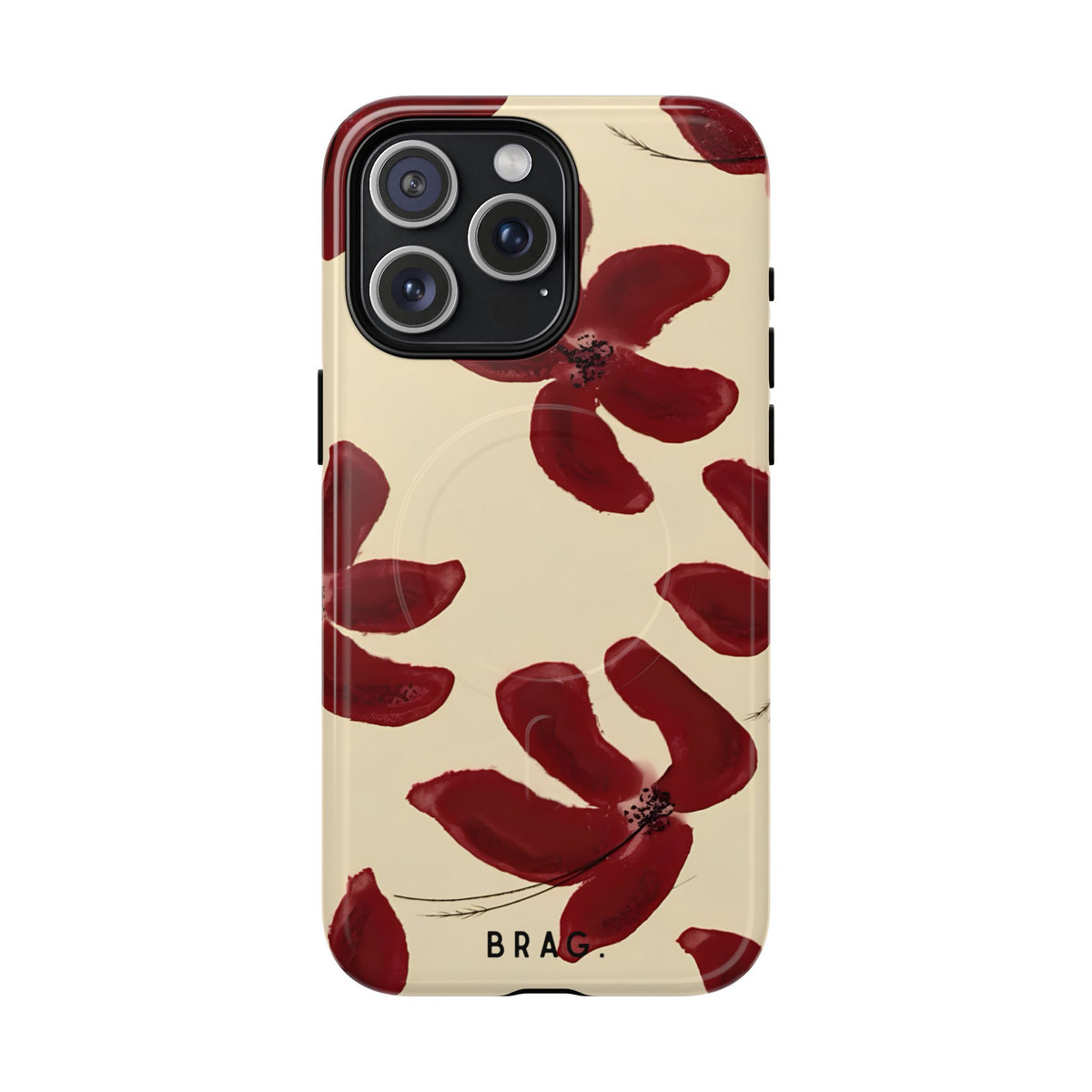 Cherry Bloom MagSafe Tough Phone Case — Magnetic Protective Cover