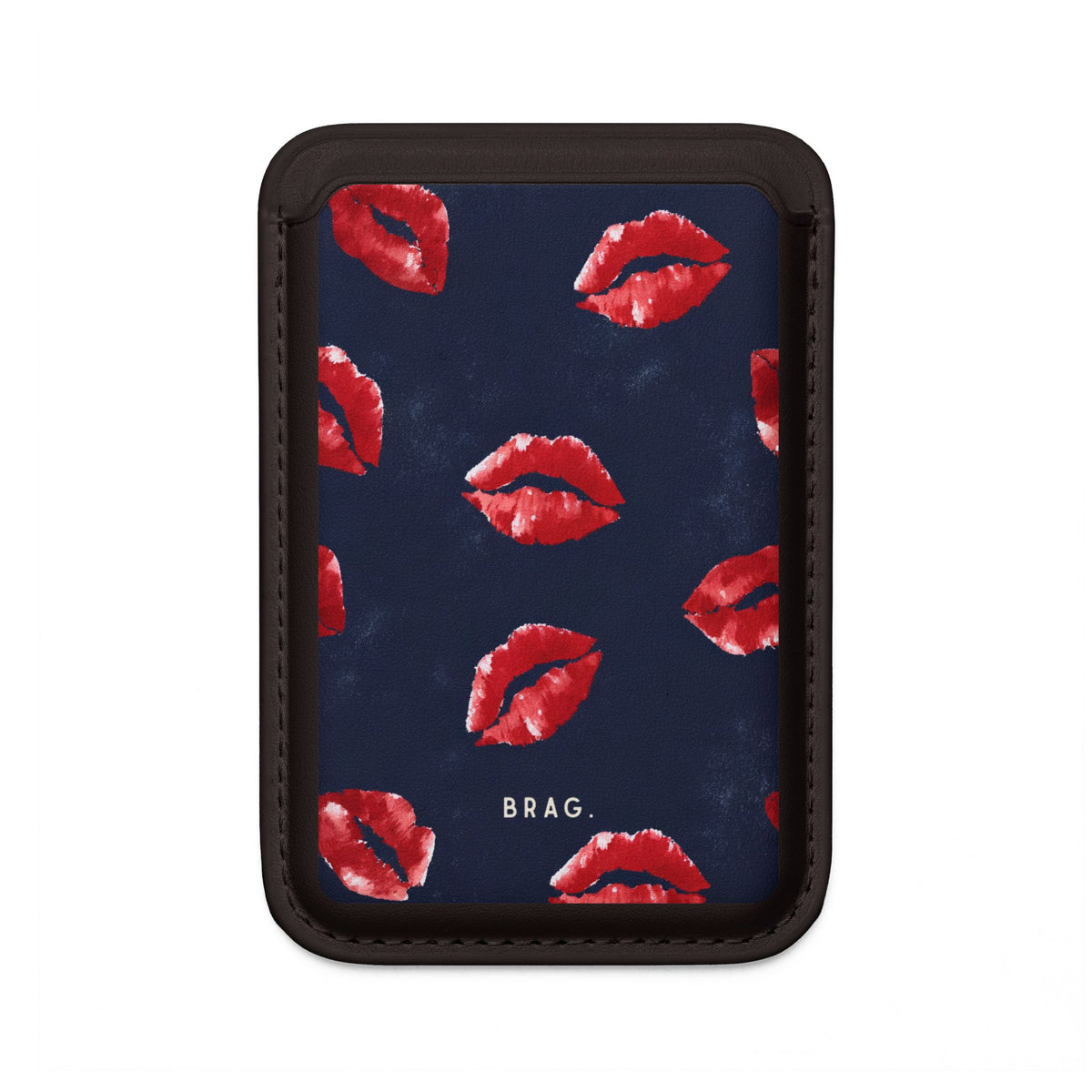 Kiss Off MagSafe Vegan Wallet — Slim Phone Card Holder