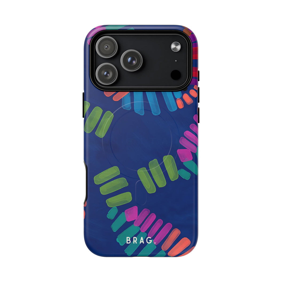 Blue Palm MagSafe Tough Phone Case — Magnetic Protective Cover