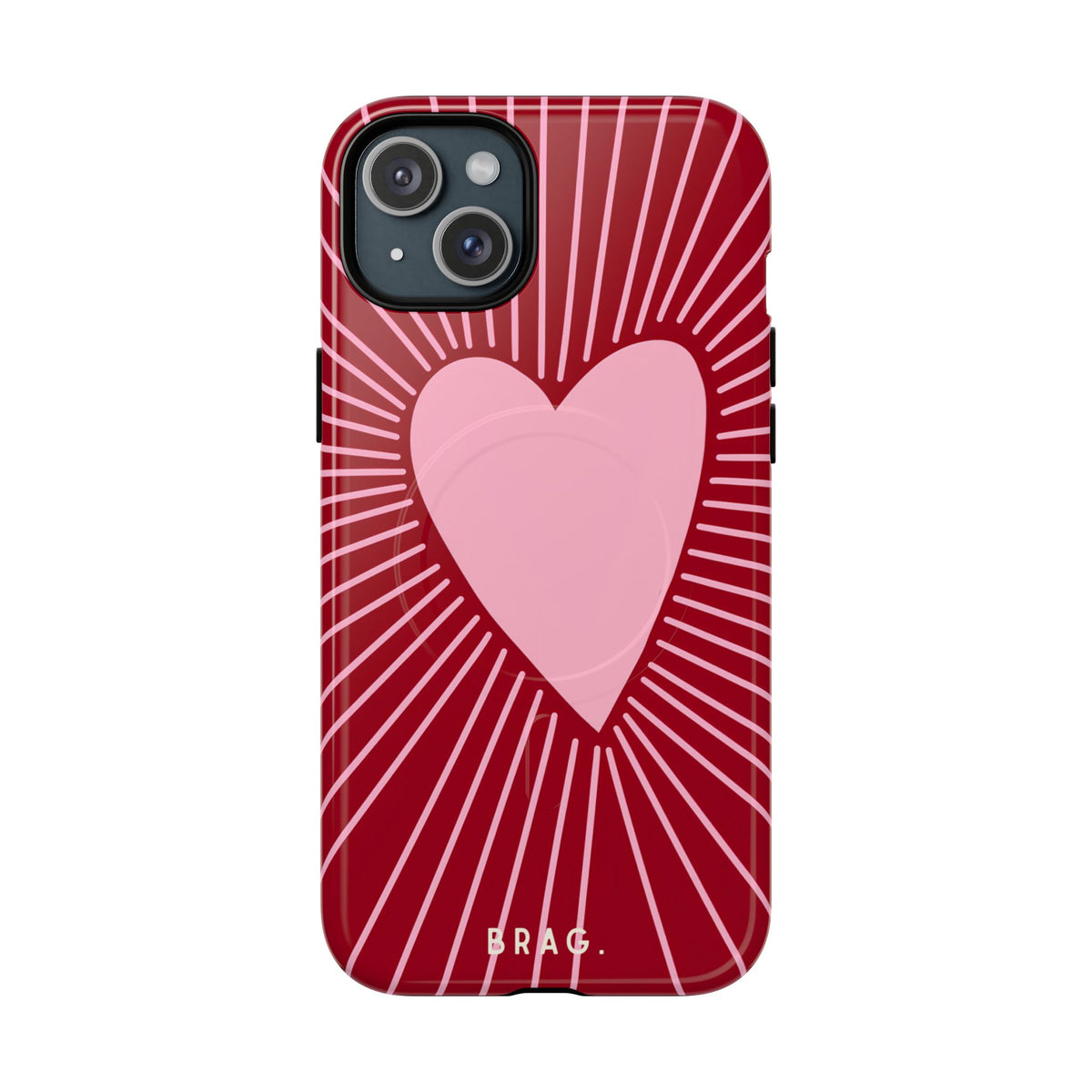 Heart Rush MagSafe Tough Phone Case — Magnetic Protective Cover