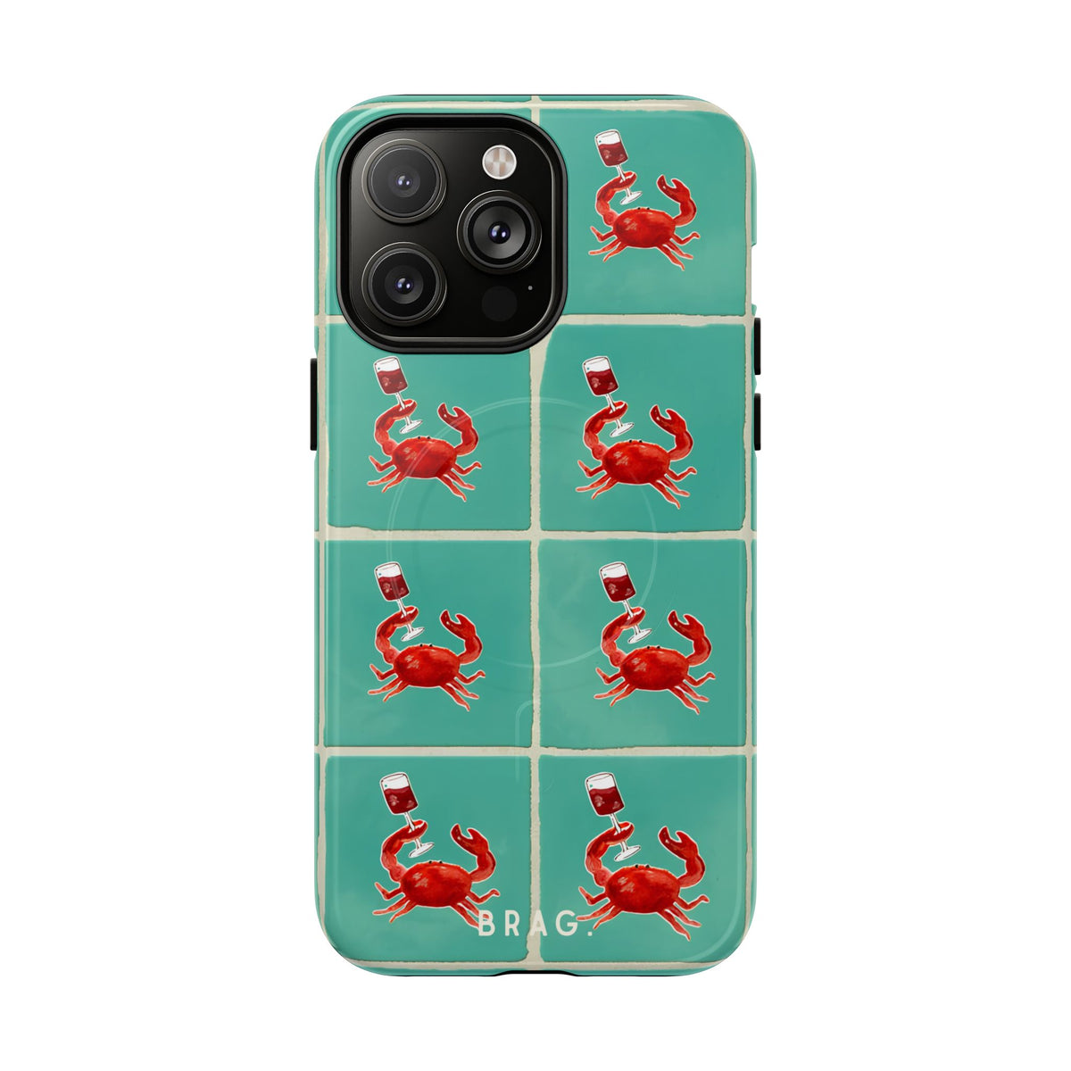 Crab Club MagSafe Tough Phone Case — Magnetic Protective Cover