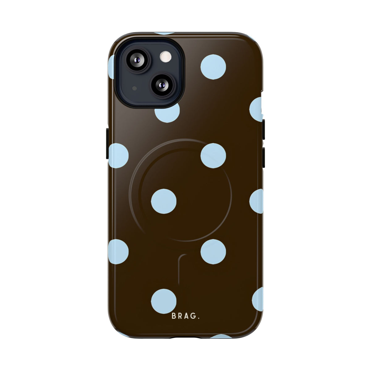 Scattered Dots MagSafe Tough Phone Case — Magnetic Protective Cover