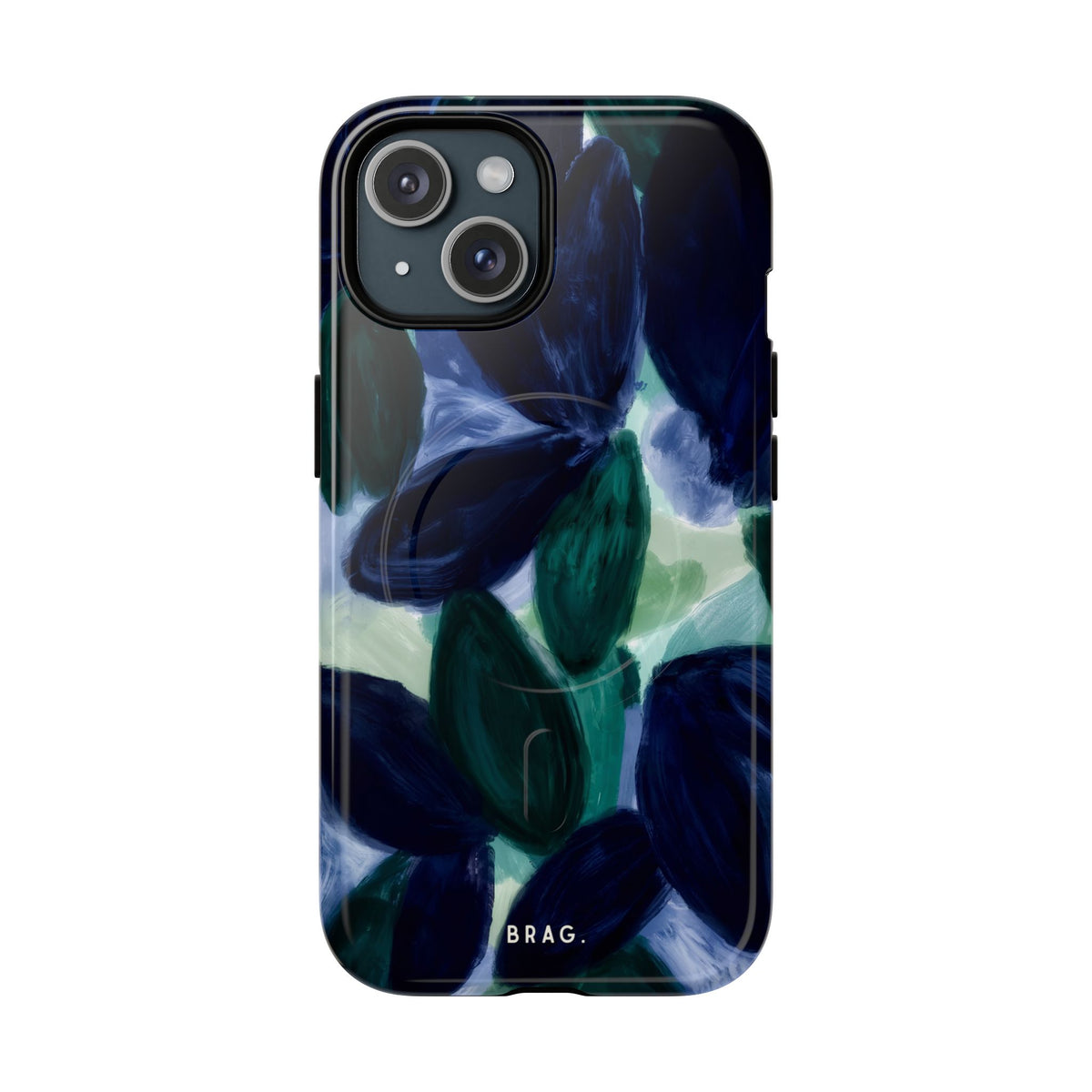 Indigo Garden MagSafe Tough Phone Case — Magnetic Protective Cover