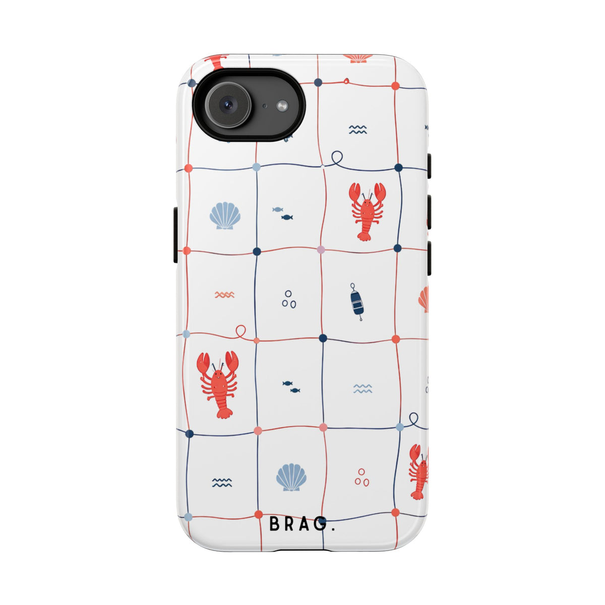 Lobster Cafe Tough Phone Case – Shockproof Protective iPhone Cover