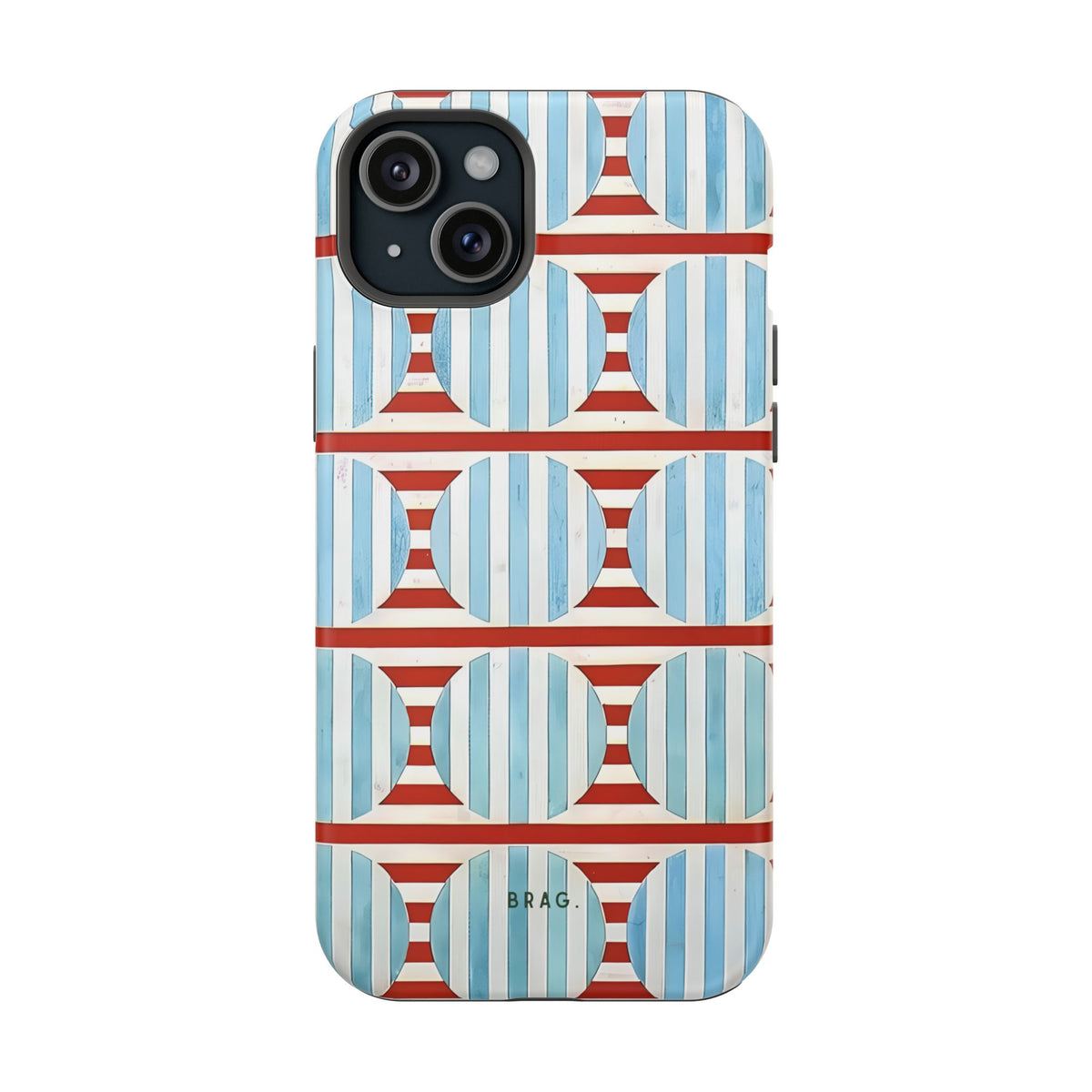 Riviera Stripe Magnetic Impact-Resistant Phone Case