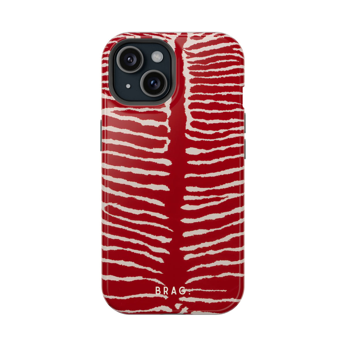 Striped Heat Magnetic Impact-Resistant Phone Case