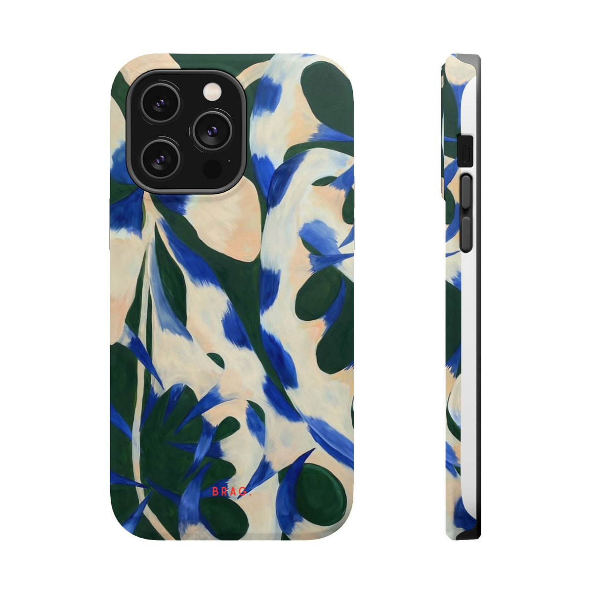 Blue Garden Magnetic Impact-Resistant Phone Case