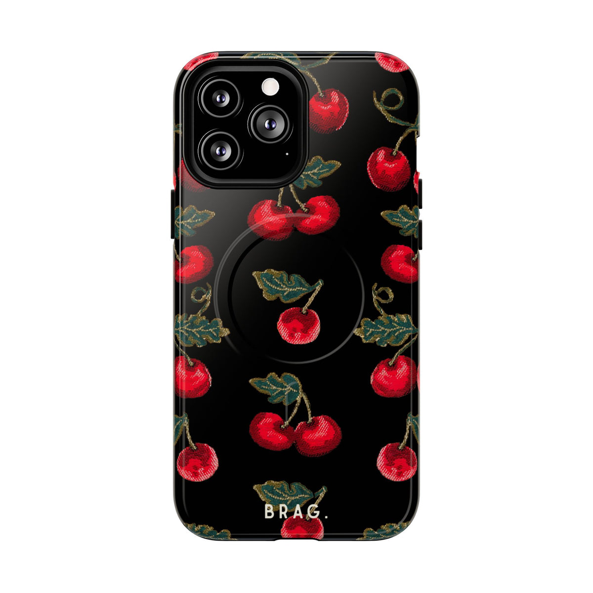 Cherry Bomb MagSafe Tough Phone Case — Magnetic Protective Cover