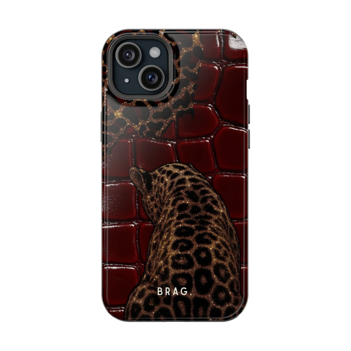 Leopard Lounge Magnetic Impact-Resistant Phone Case