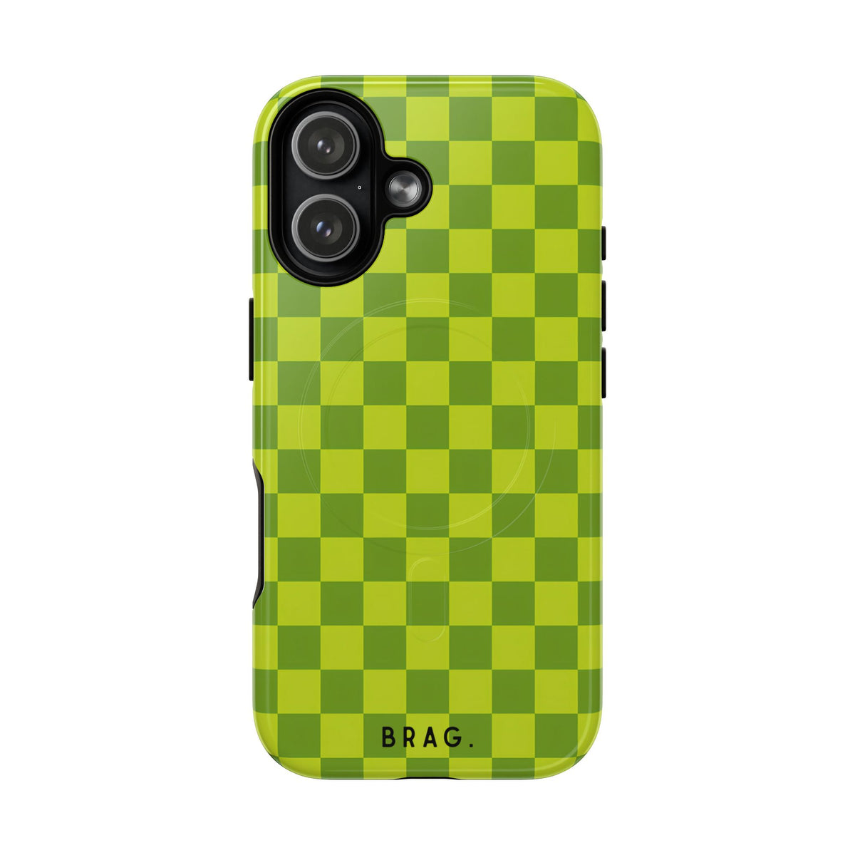 Lime Crush MagSafe Tough Phone Case — Magnetic Protective Cover