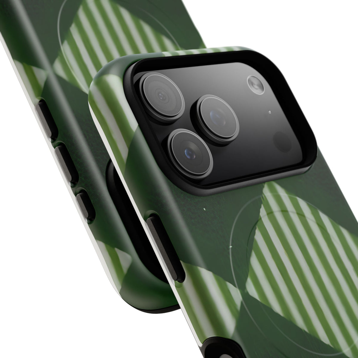 Woven Pattern MagSafe Tough Phone Case — Magnetic Protective Cover