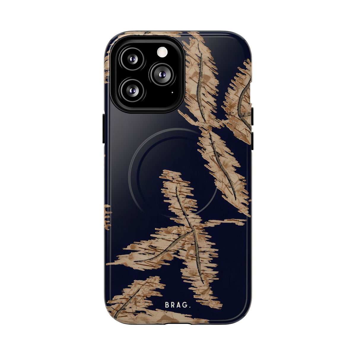 Golden Fern MagSafe Tough Phone Case — Magnetic Protective Cover