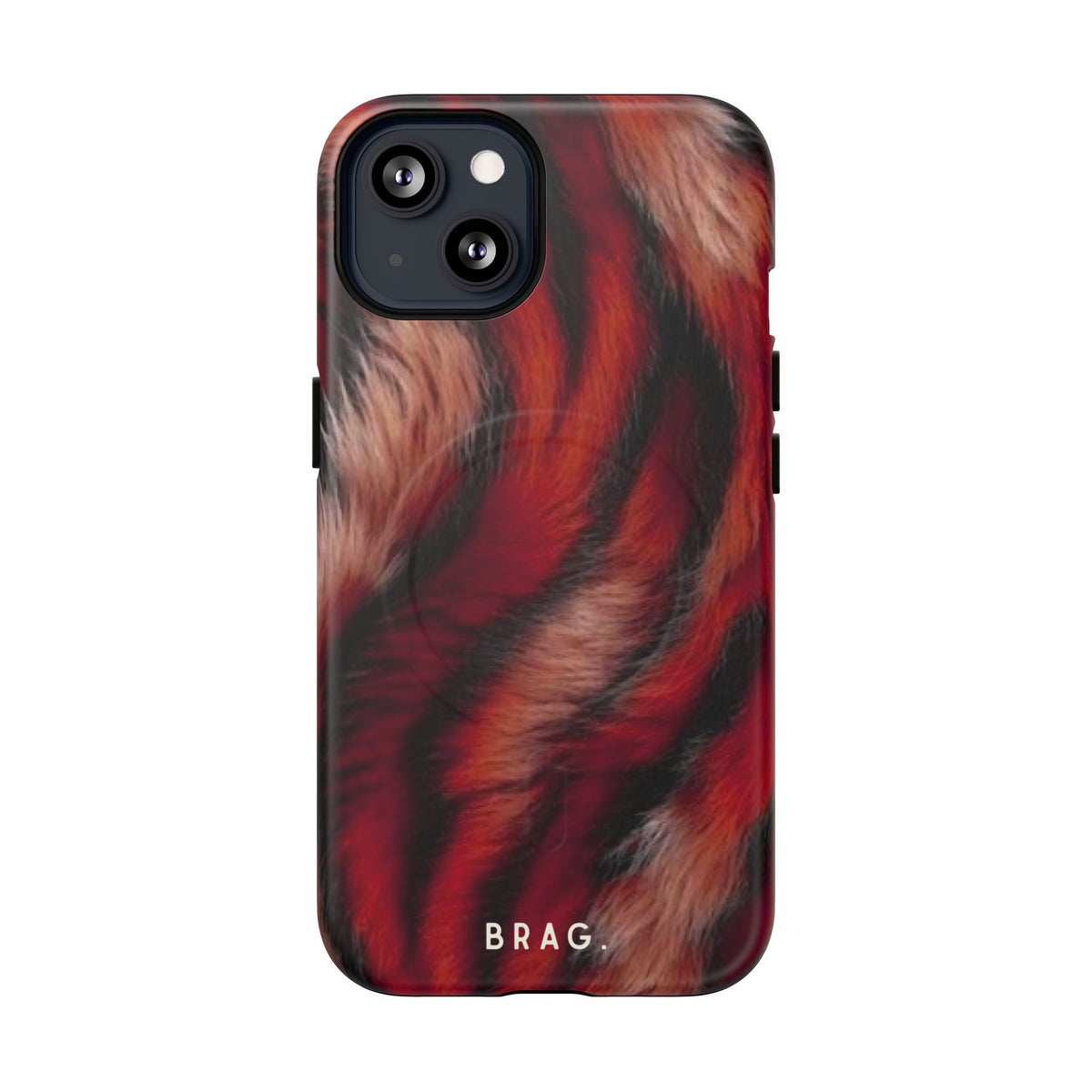 Red Rush MagSafe Tough Phone Case — Magnetic Protective Cover