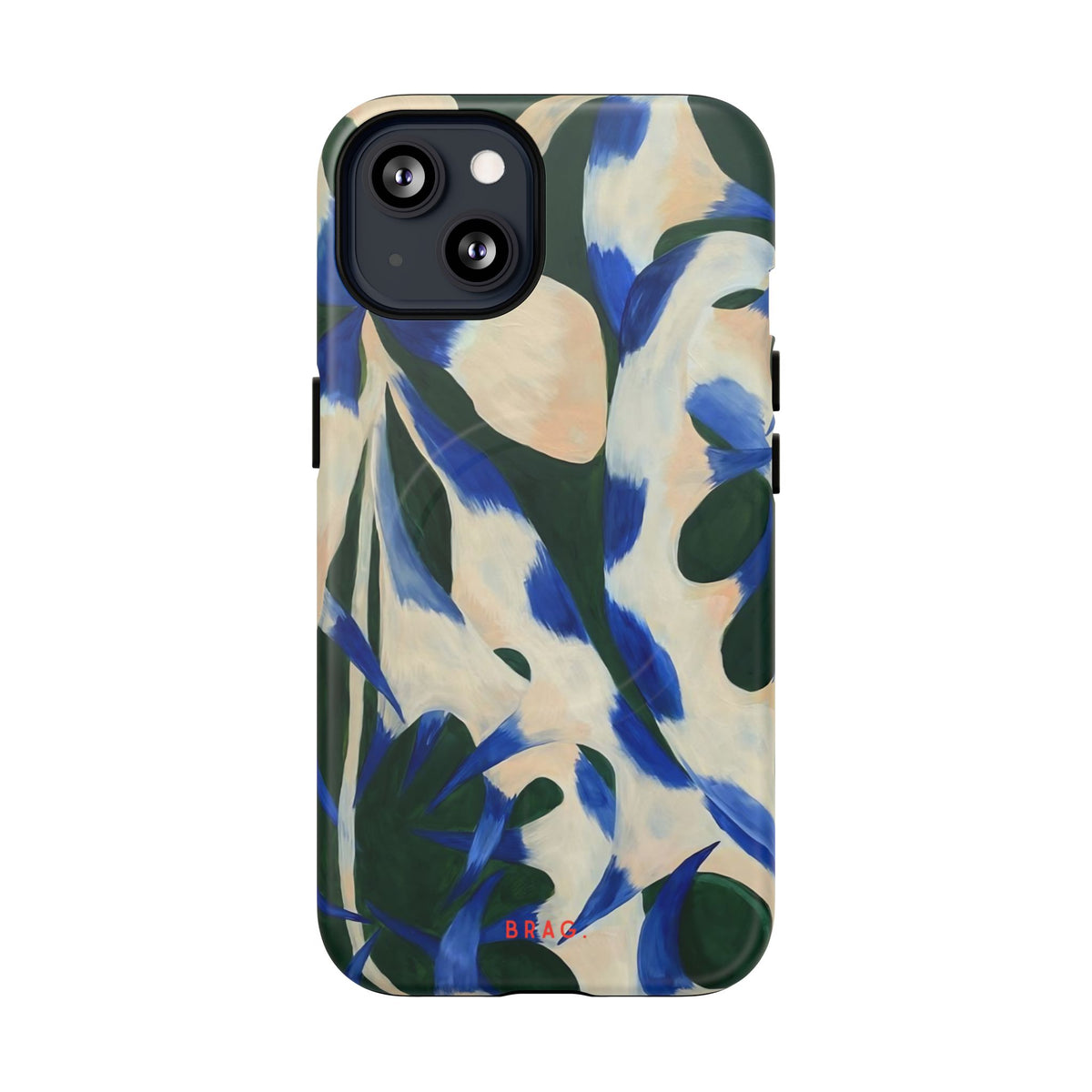 Blue Garden MagSafe Tough Phone Case — Magnetic Protective Cover