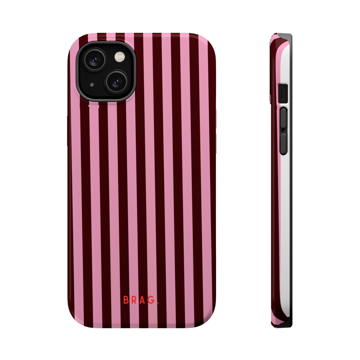 Candy Stripe Magnetic Impact-Resistant Phone Case