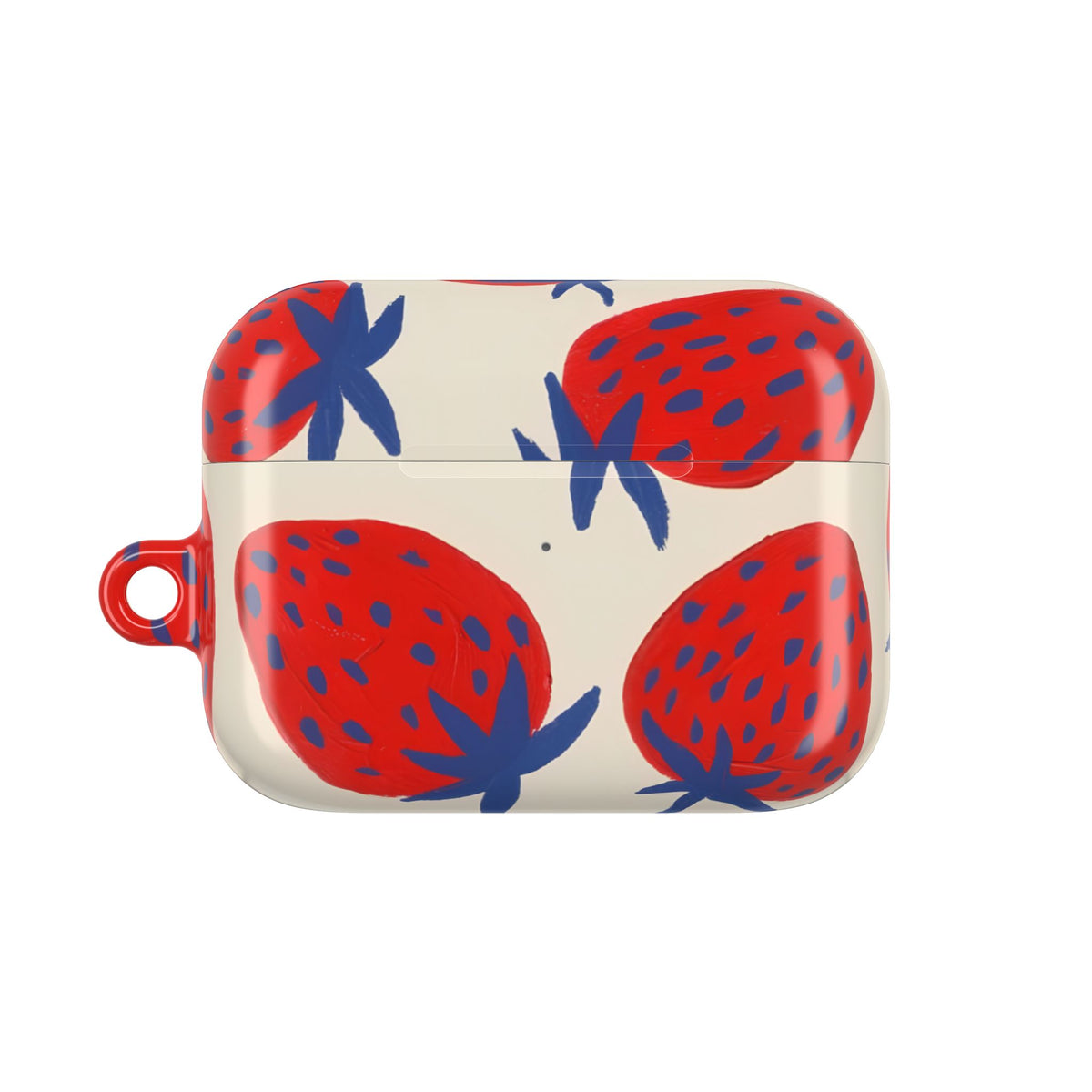 Strawberry Field AirPod Case – Slim Protective Charging Case