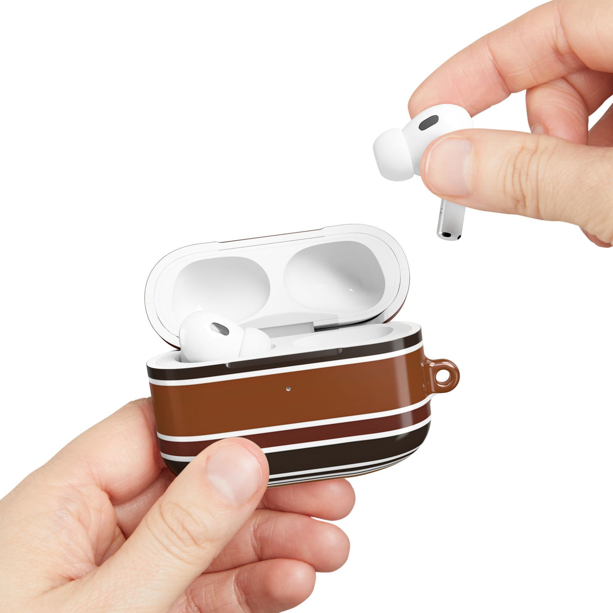 Cocoa Line AirPod Case – Slim Protective Charging Case