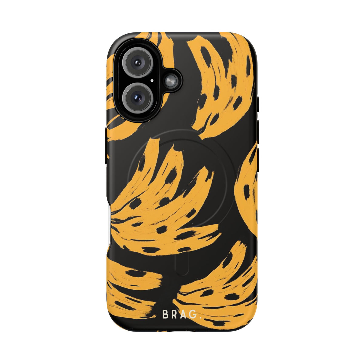 Banana Split MagSafe Tough Phone Case — Magnetic Protective Cover