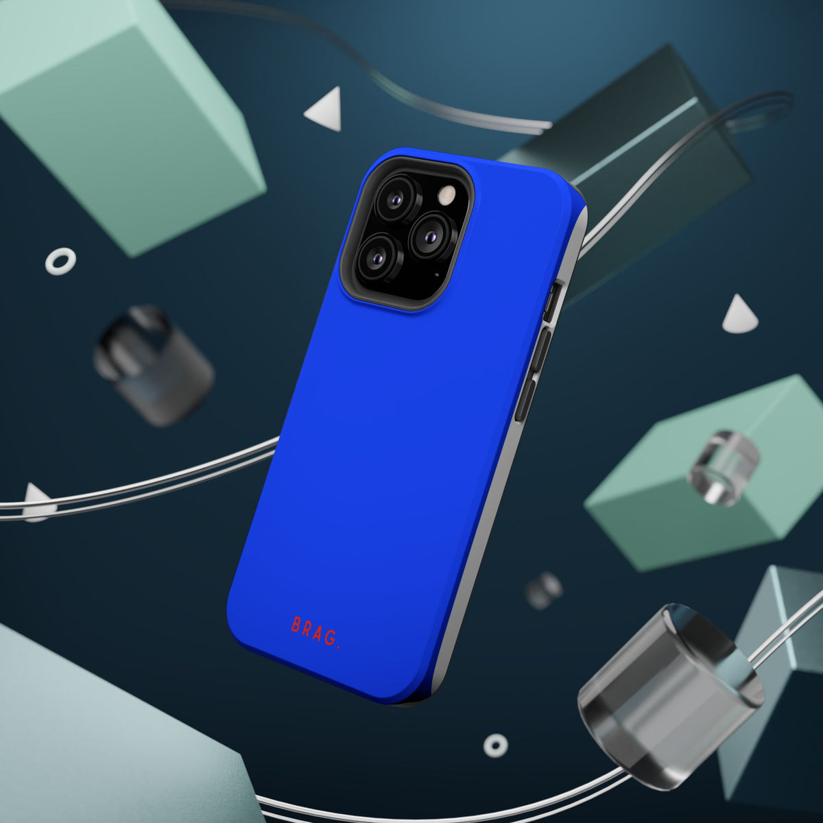 Brag Blue Magnetic Impact-Resistant Phone Case