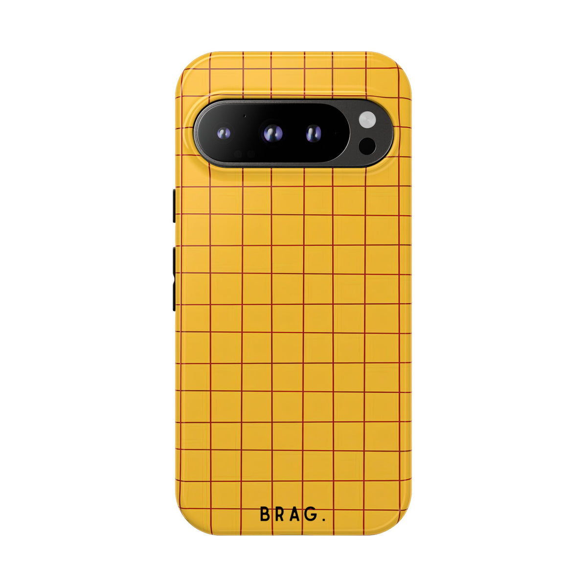 Cheese Grid Tough Phone Case – Shockproof Protective iPhone Cover