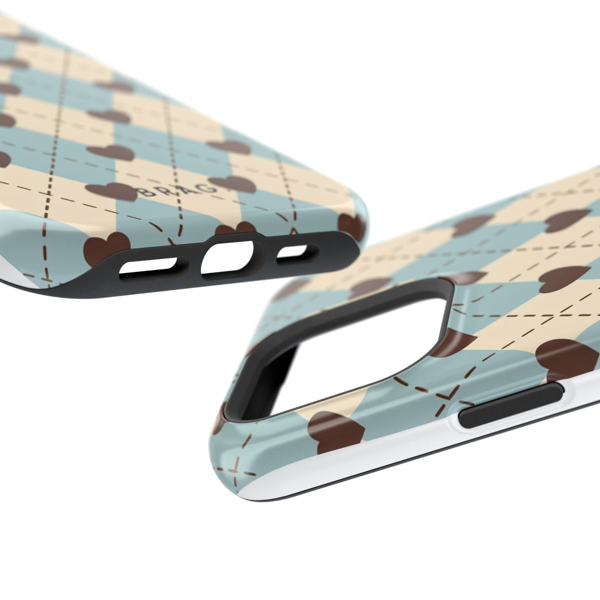 Sweetheart Plaid Magnetic Impact-Resistant Phone Case