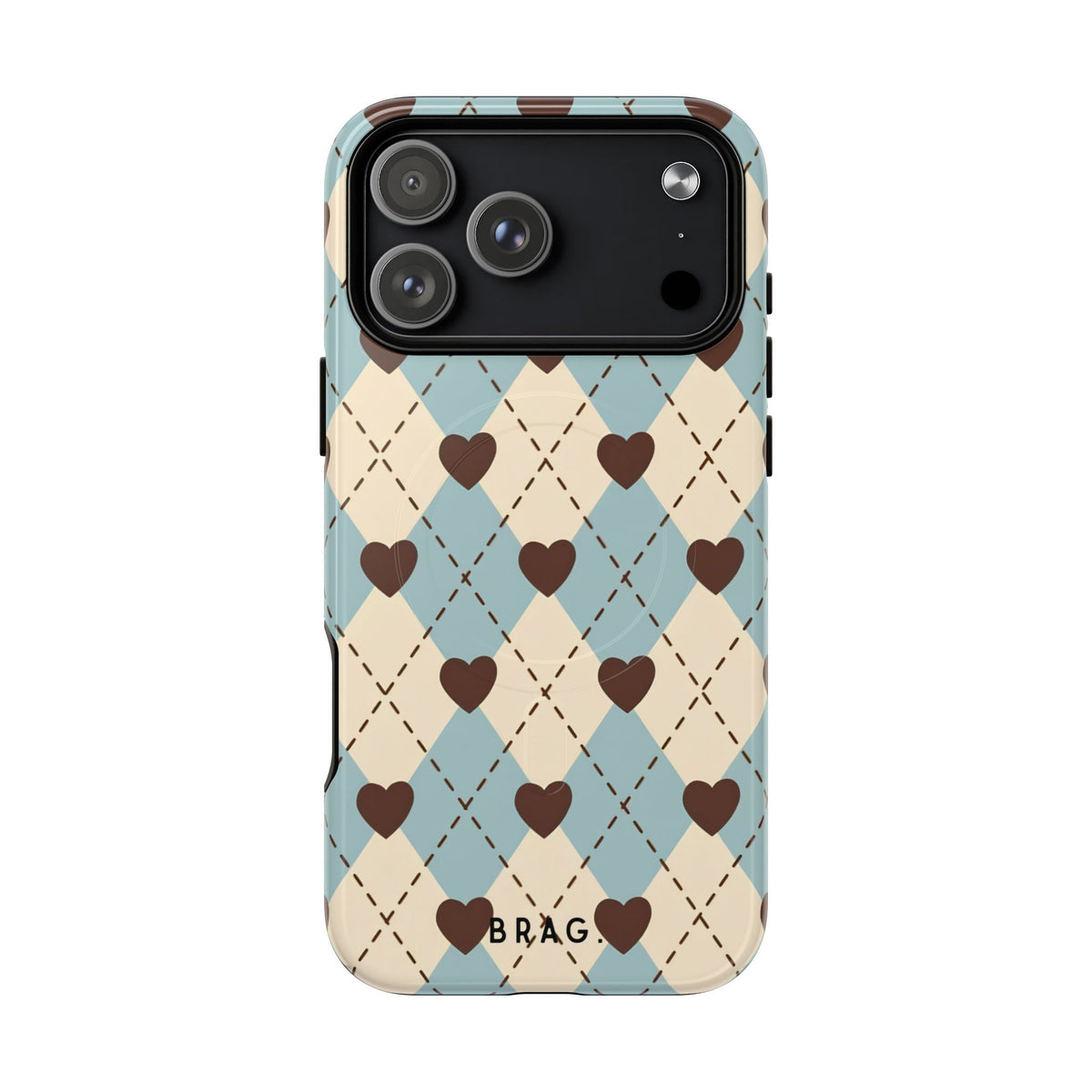 Sweetheart Plaid MagSafe Tough Phone Case — Magnetic Protective Cover