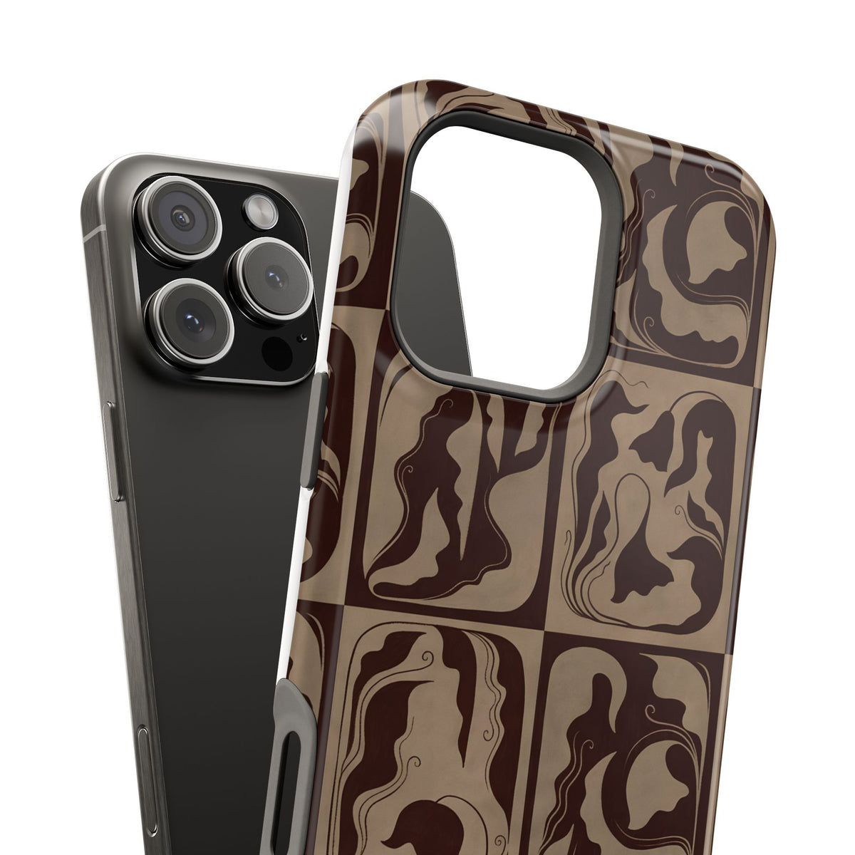 Ornate Tile Magnetic Impact-Resistant Phone Case