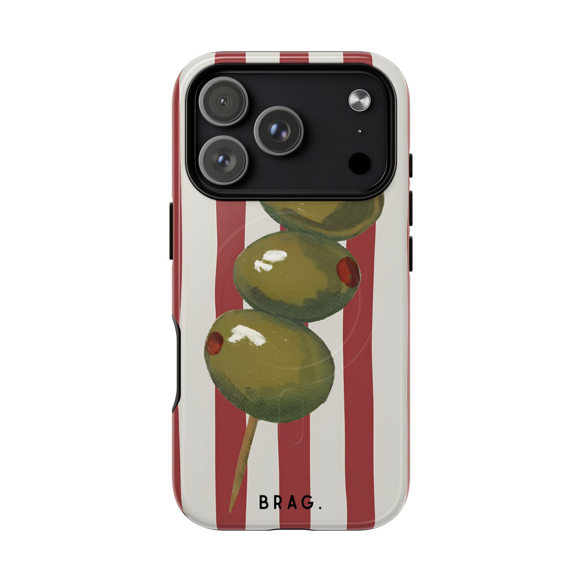 Olive Hour MagSafe Tough Phone Case — Magnetic Protective Cover