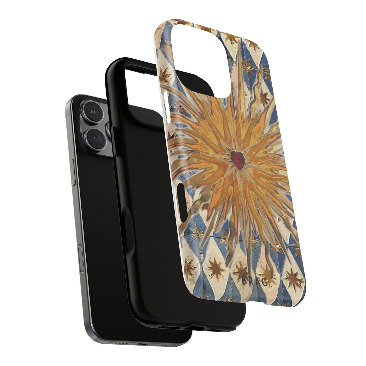 Fortune Heart MagSafe Tough Phone Case — Magnetic Protective Cover