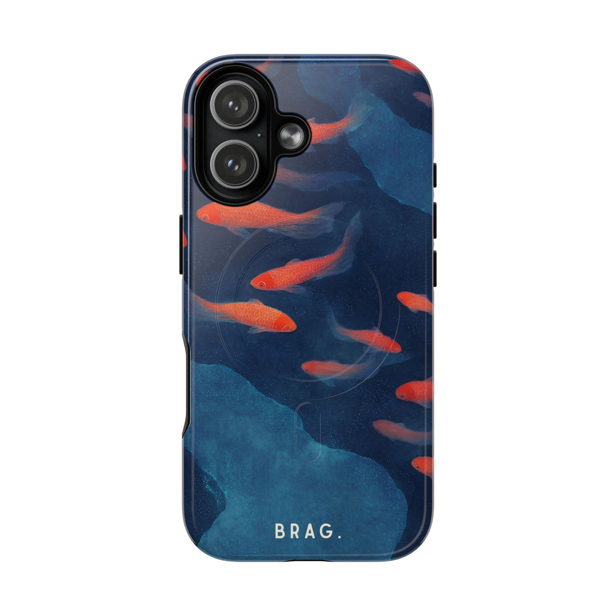 Midnight Swim MagSafe Tough Phone Case — Magnetic Protective Cover