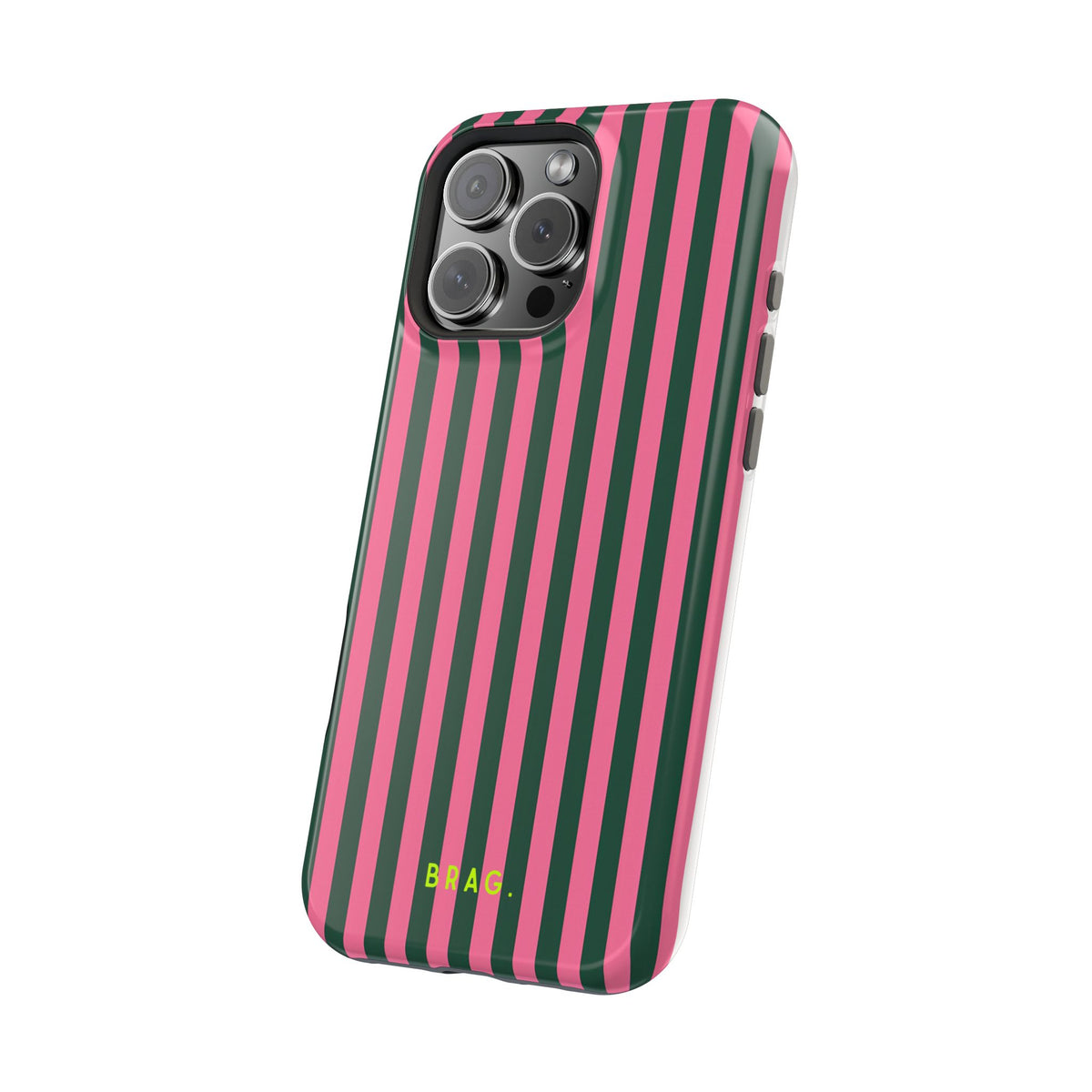 Flamingo Stripe Magnetic Impact-Resistant Phone Case