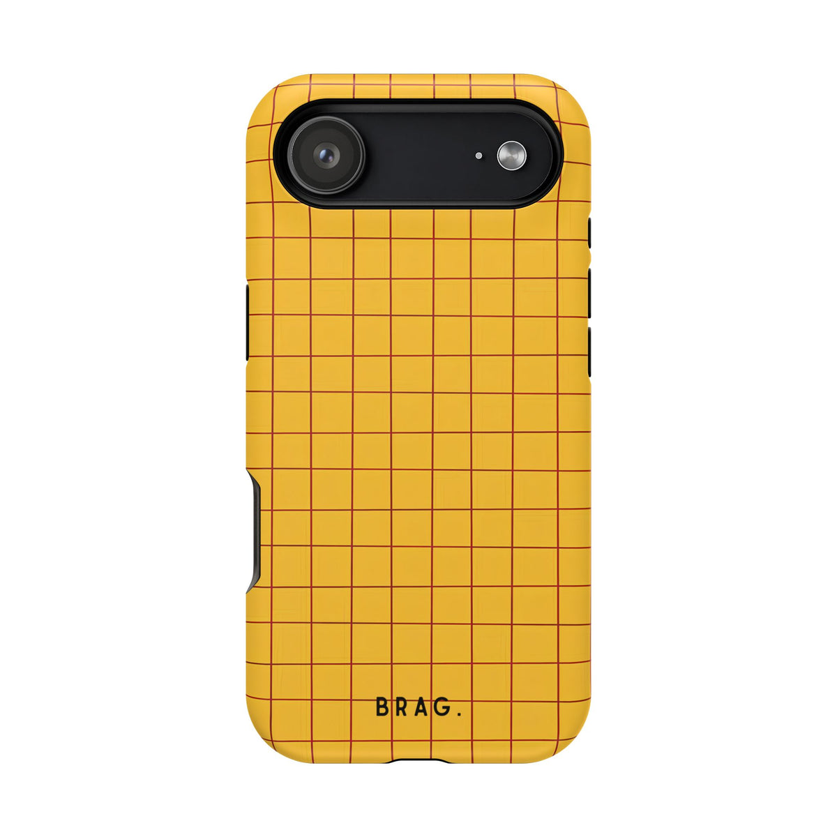 Cheese Grid Magnetic Impact-Resistant Phone Case