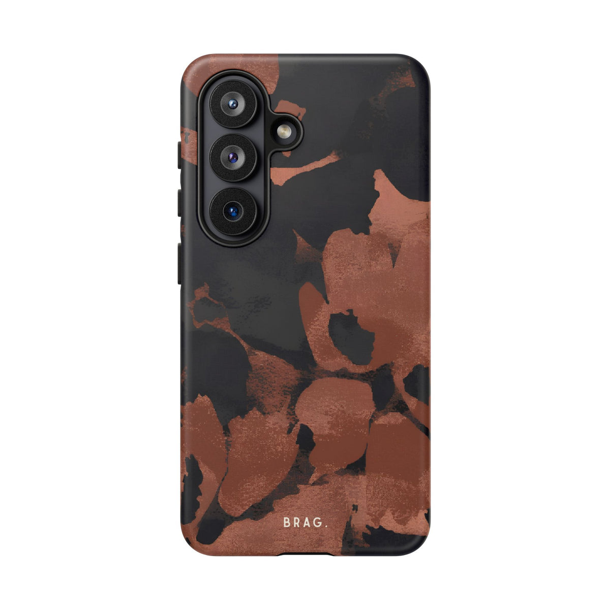Terracotta Bloom Tough Phone Case – Shockproof Protective iPhone Cover