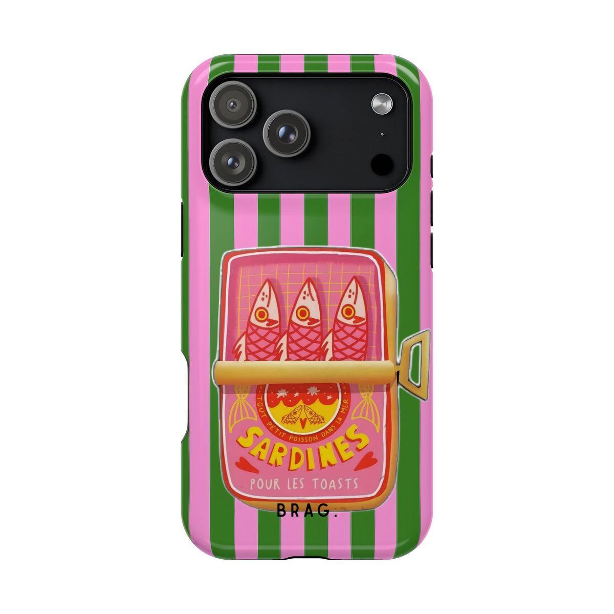 Tinned Pink Magnetic Impact-Resistant Phone Case