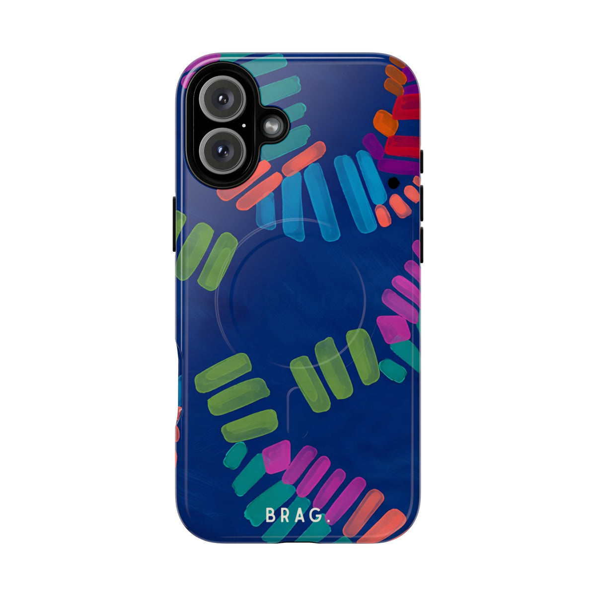 Blue Palm MagSafe Tough Phone Case — Magnetic Protective Cover