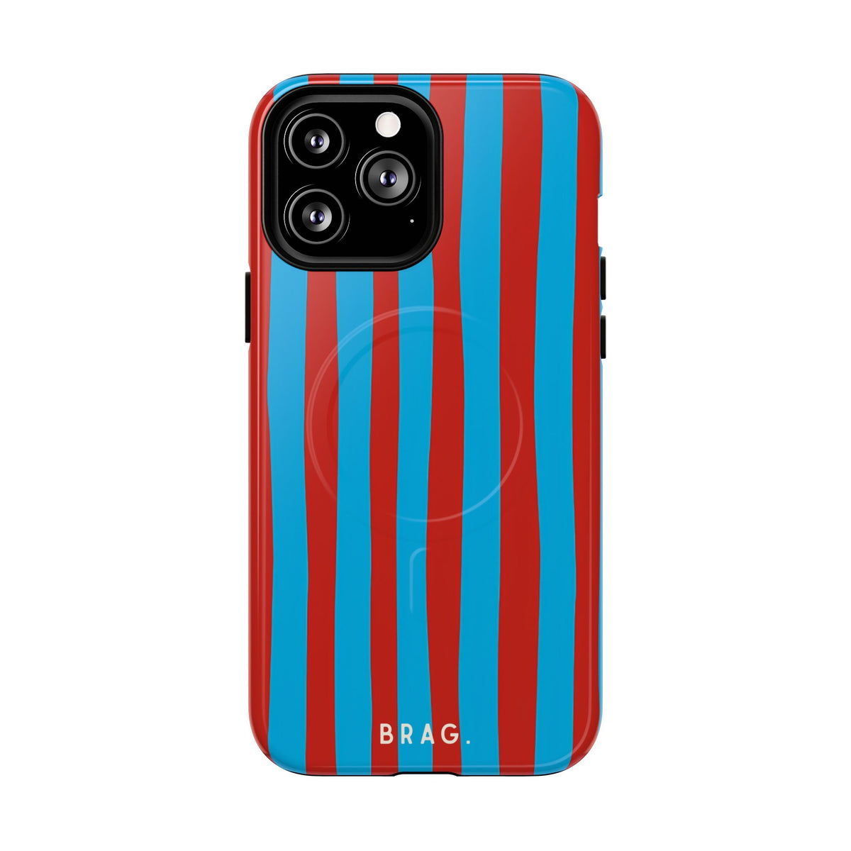 Riviera Stripe MagSafe Tough Phone Case — Magnetic Protective Cover