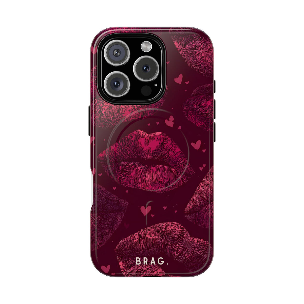 Kiss & Tell MagSafe Tough Phone Case — Magnetic Protective Cover
