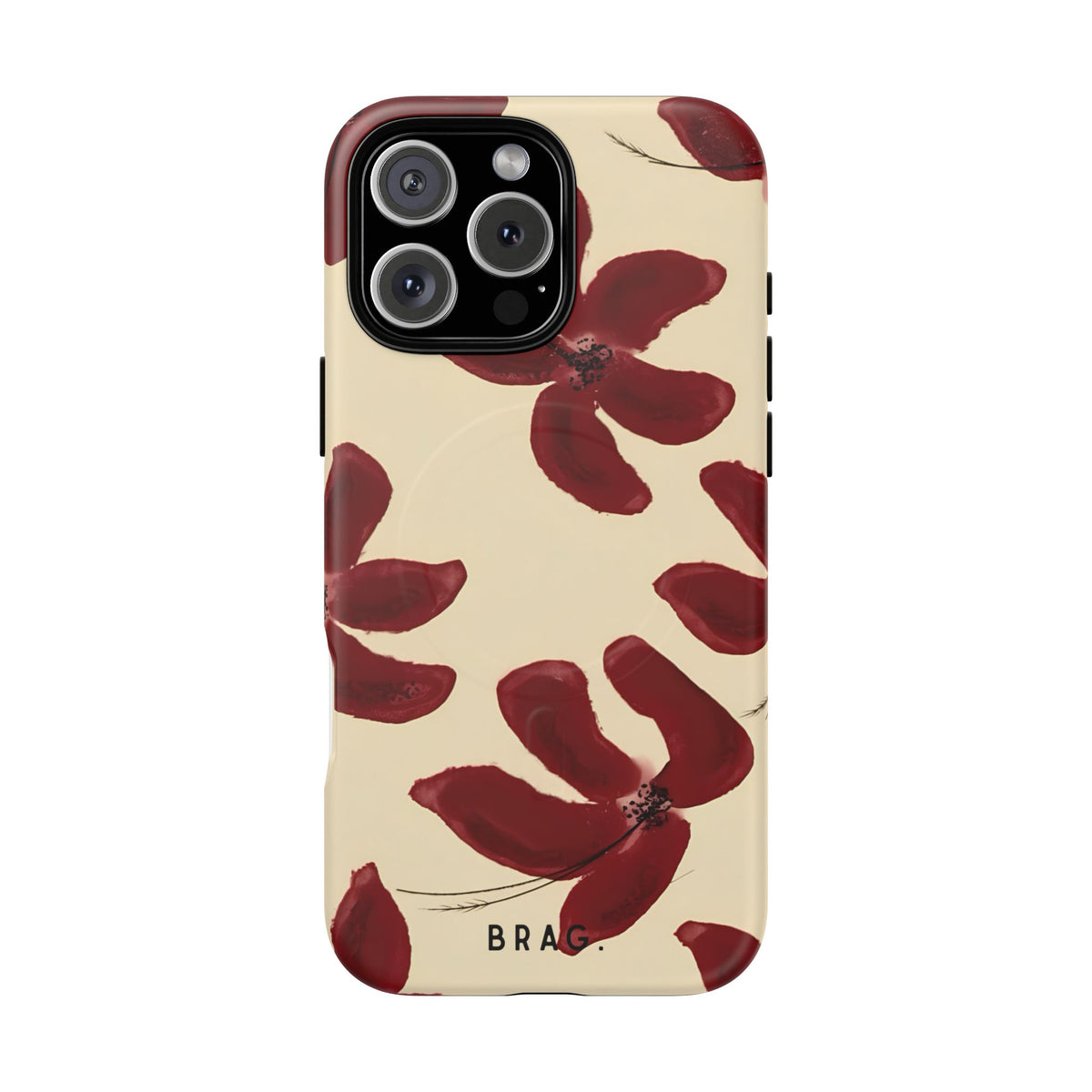 Cherry Bloom MagSafe Tough Phone Case — Magnetic Protective Cover