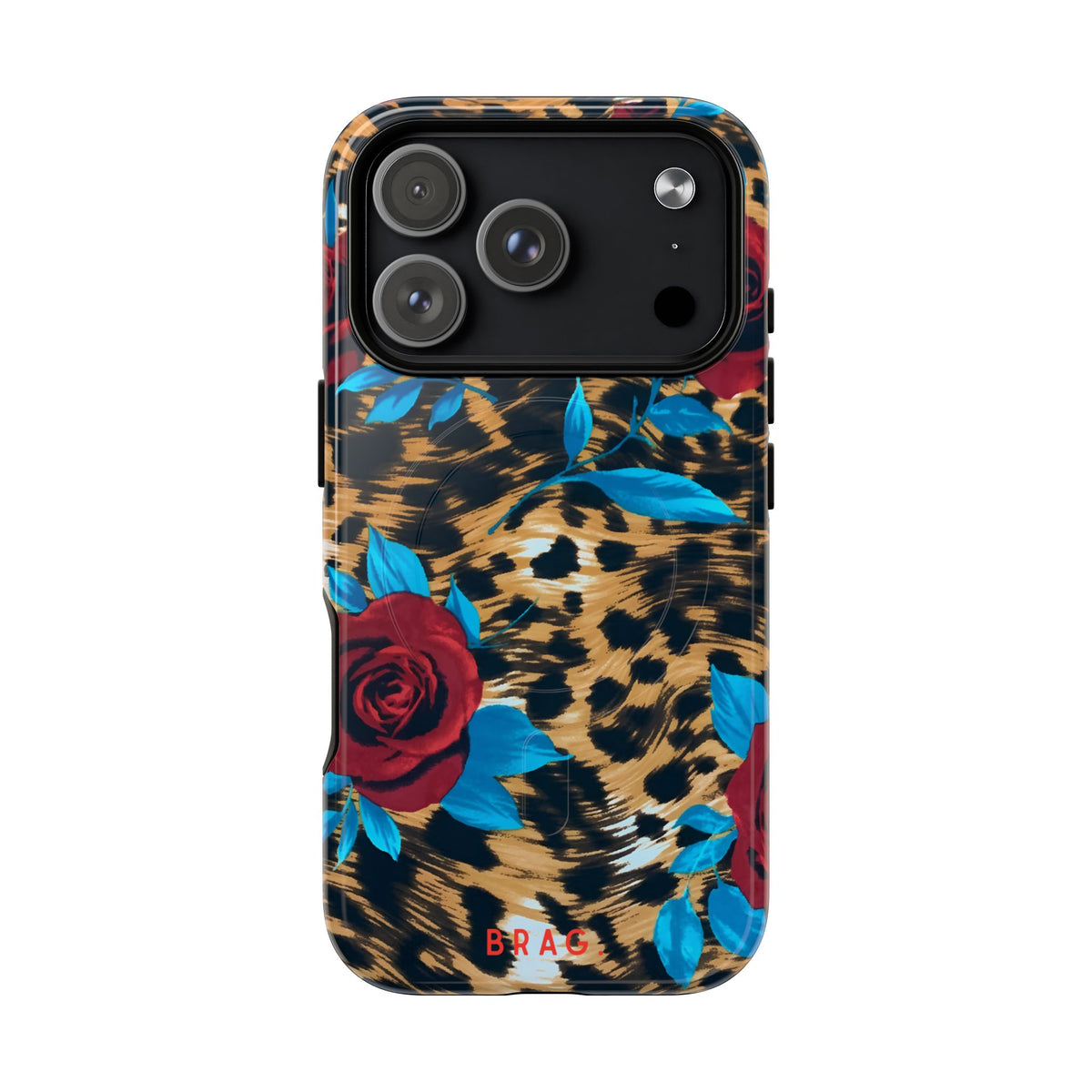 Wild Rose MagSafe Tough Phone Case — Magnetic Protective Cover