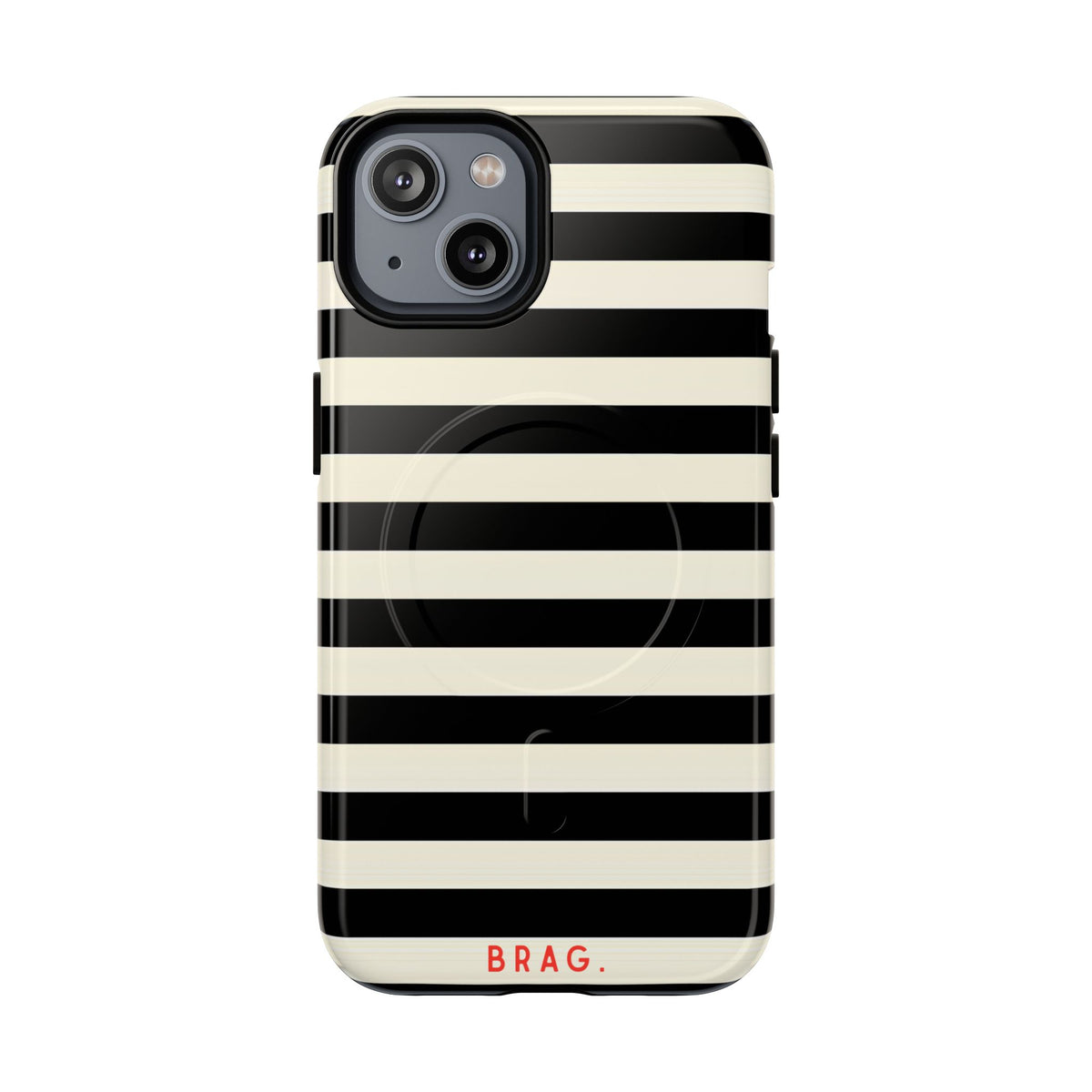 High Black MagSafe Tough Phone Case — Magnetic Protective Cover